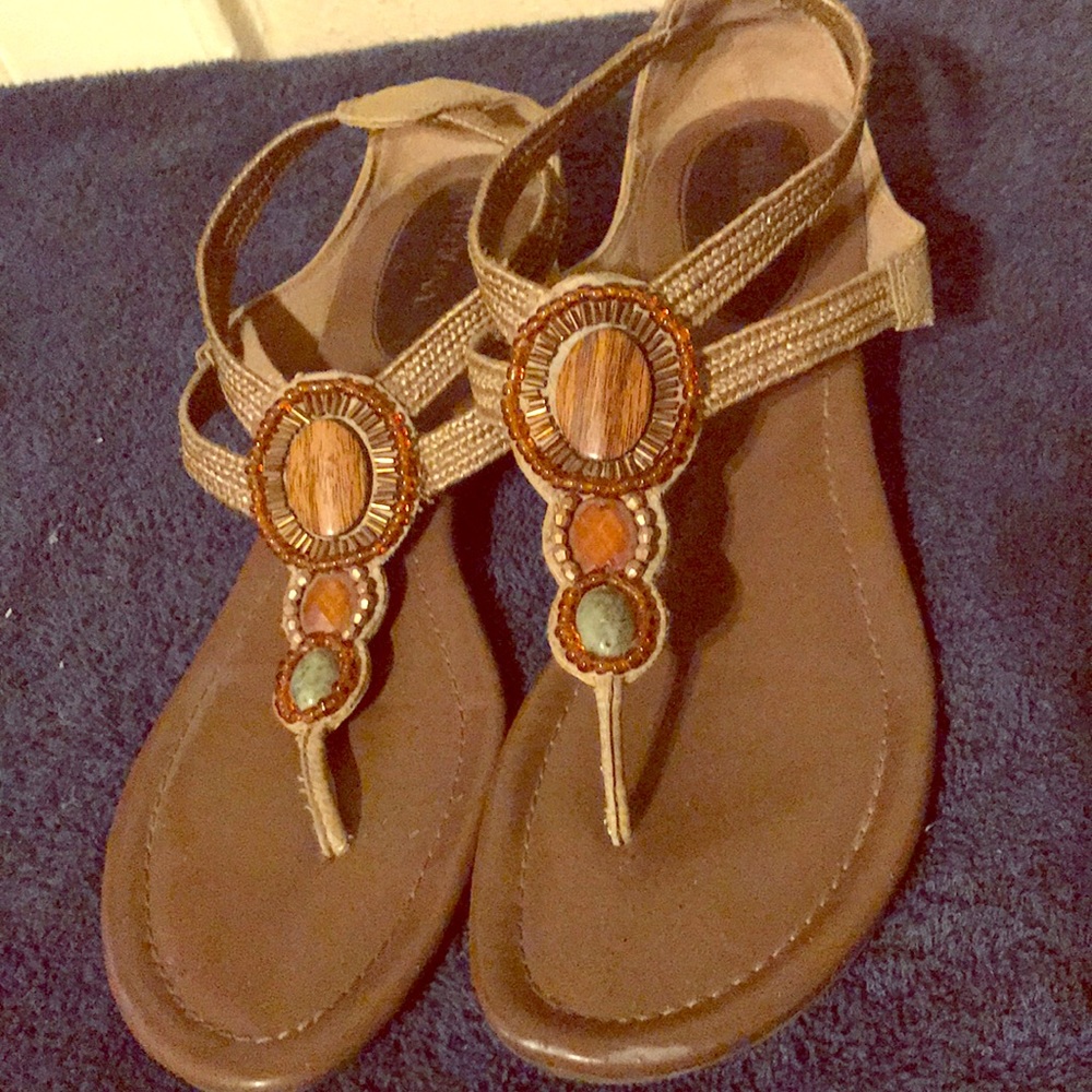 Beaded Sandals